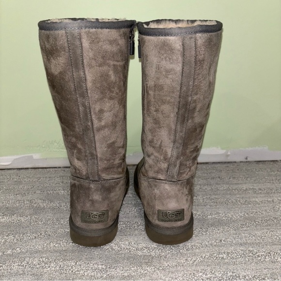 Ugg Australia Gray Sumner Boots Full Zip Size 7 S/N 1005375 - Picture 5 of 9